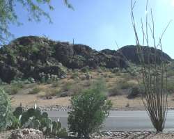 The cemetery got his name from the Double Butte Mountain. It is situated on the baseline of the mountain.